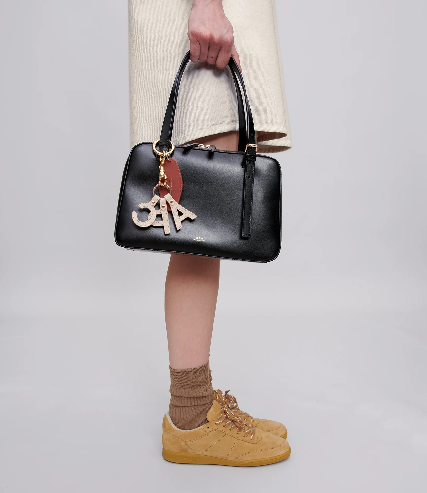 Sac Virginie Box - Noir