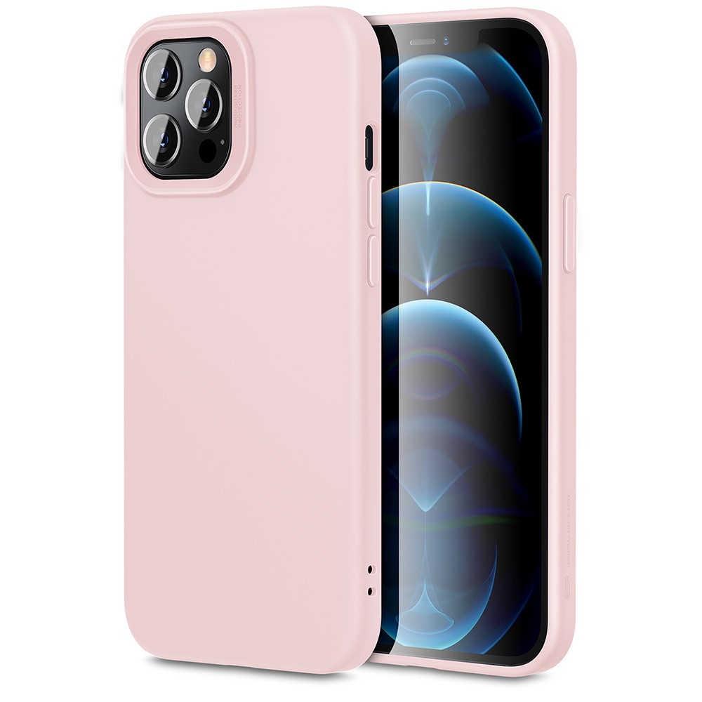 iPhone 12 / 12 Pro Cloud Series Silikon Case Hülle - Rosa