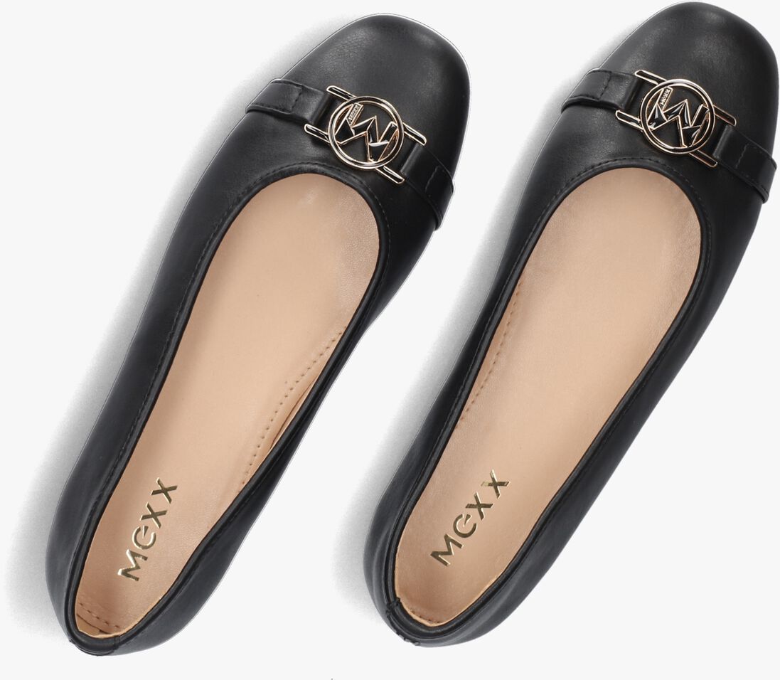 MEXX zwarte mexx ballerina's naira