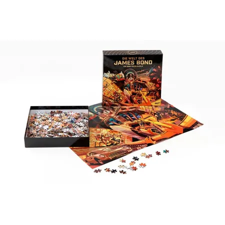 Laurence King Verlag Puzzle - Die Welt des James Bond, 1000 Teile