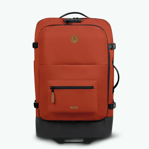 Valise souple 2 roues medium Kaikoura orange