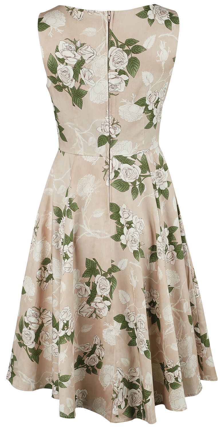Viola Floral Swing Dress | H&R London Robe mi-longue