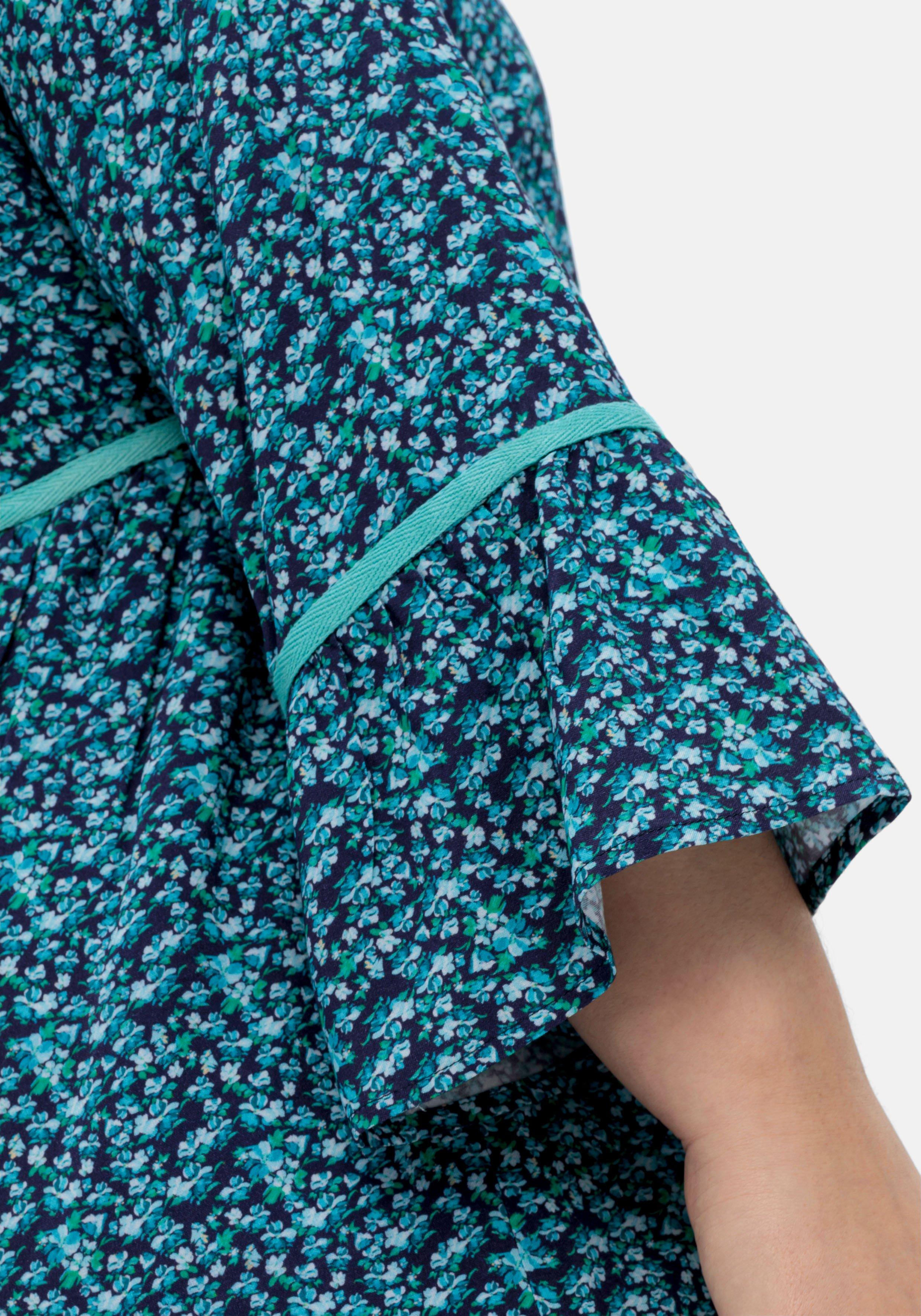 Tunika mit Blumenprint und 3/4-Arm