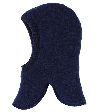 Joha Schlupfmütze - 2-lagig lagig - Wolle - Navy