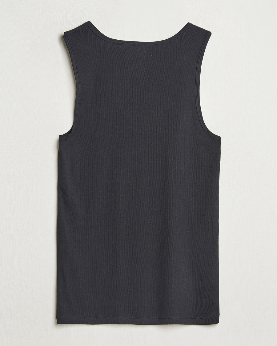 BOSS BLACK 3-Pack Ribbed Tank Top Black