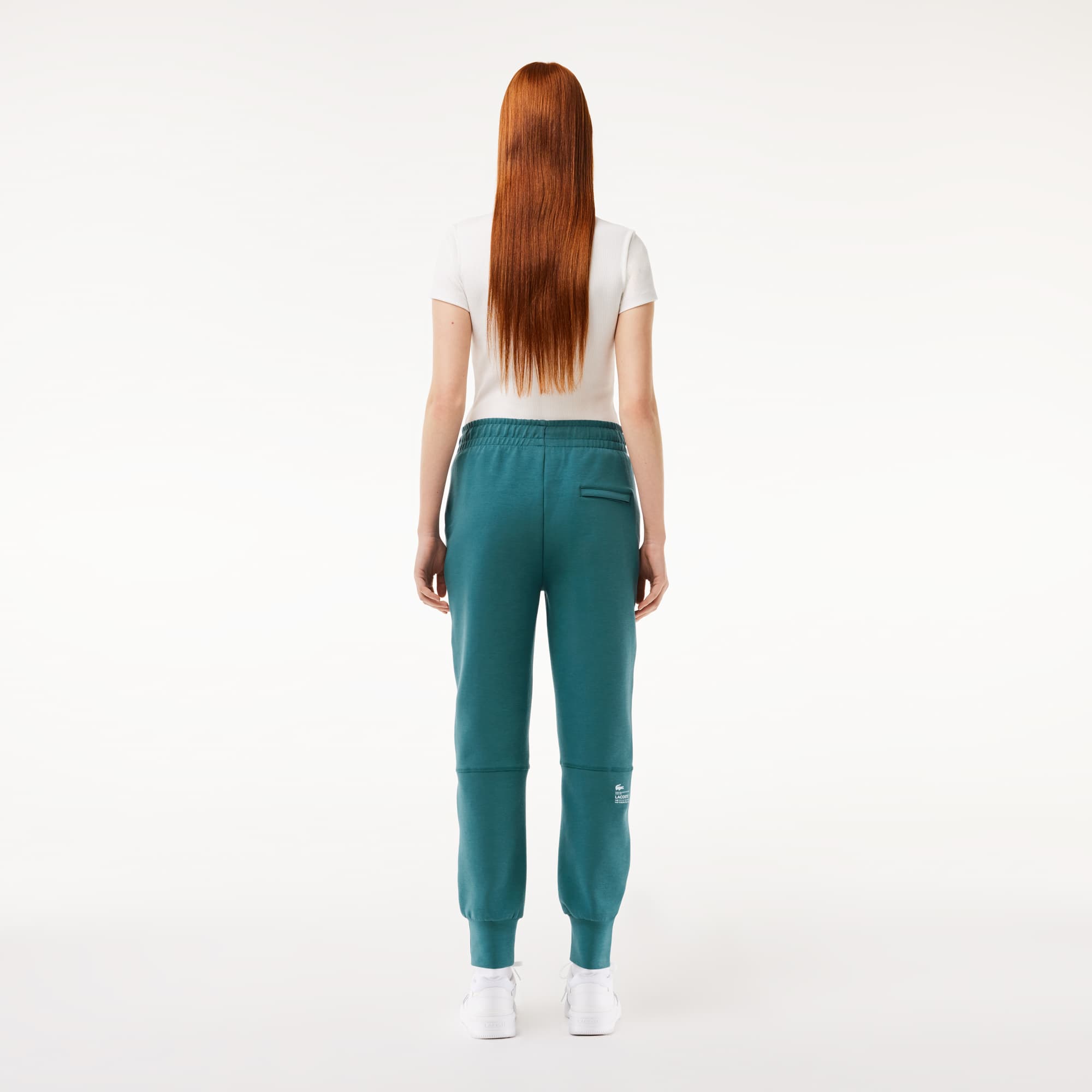 Pantalon de survêtement Jogger femme Lacoste en double-face Pantalons de survêtement - Bleu - Lacoste - Femme