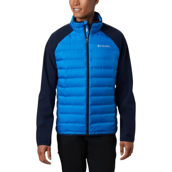 Doudoune ski COLUMBIA COLUMBIA LAKE 22 HYBRID DOWN JKT AZURE BLUE/COL NAVY 19 AZURE BLUE, COLLEGIATE NAVY