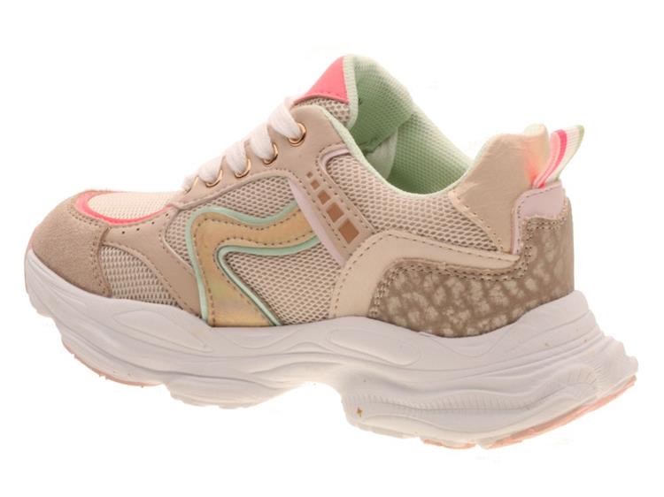 Shoesme LW25S007 Beige Pink Green