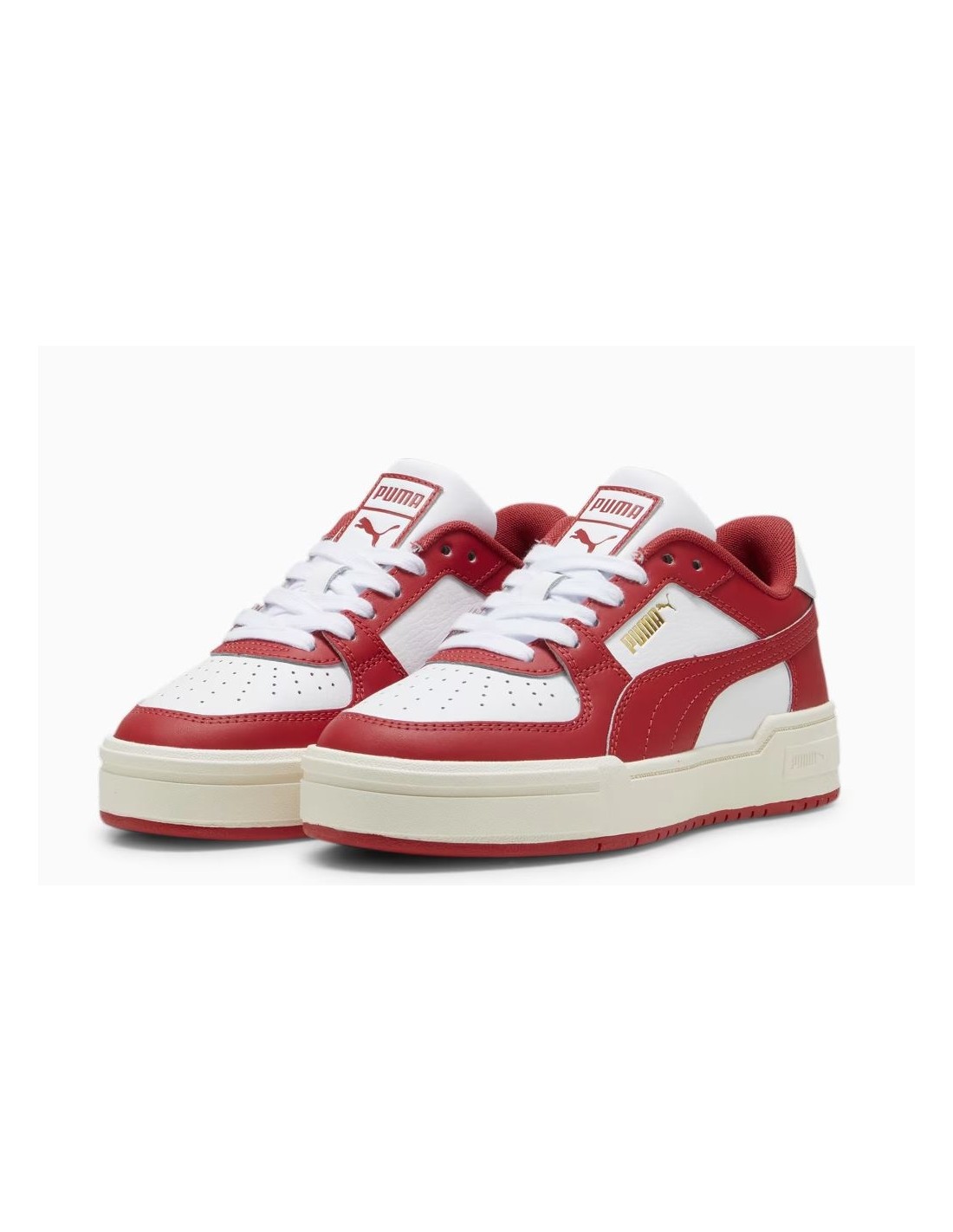 puma Sneakers Femme Ca Pro Classic Cuir Rouge/Blanc