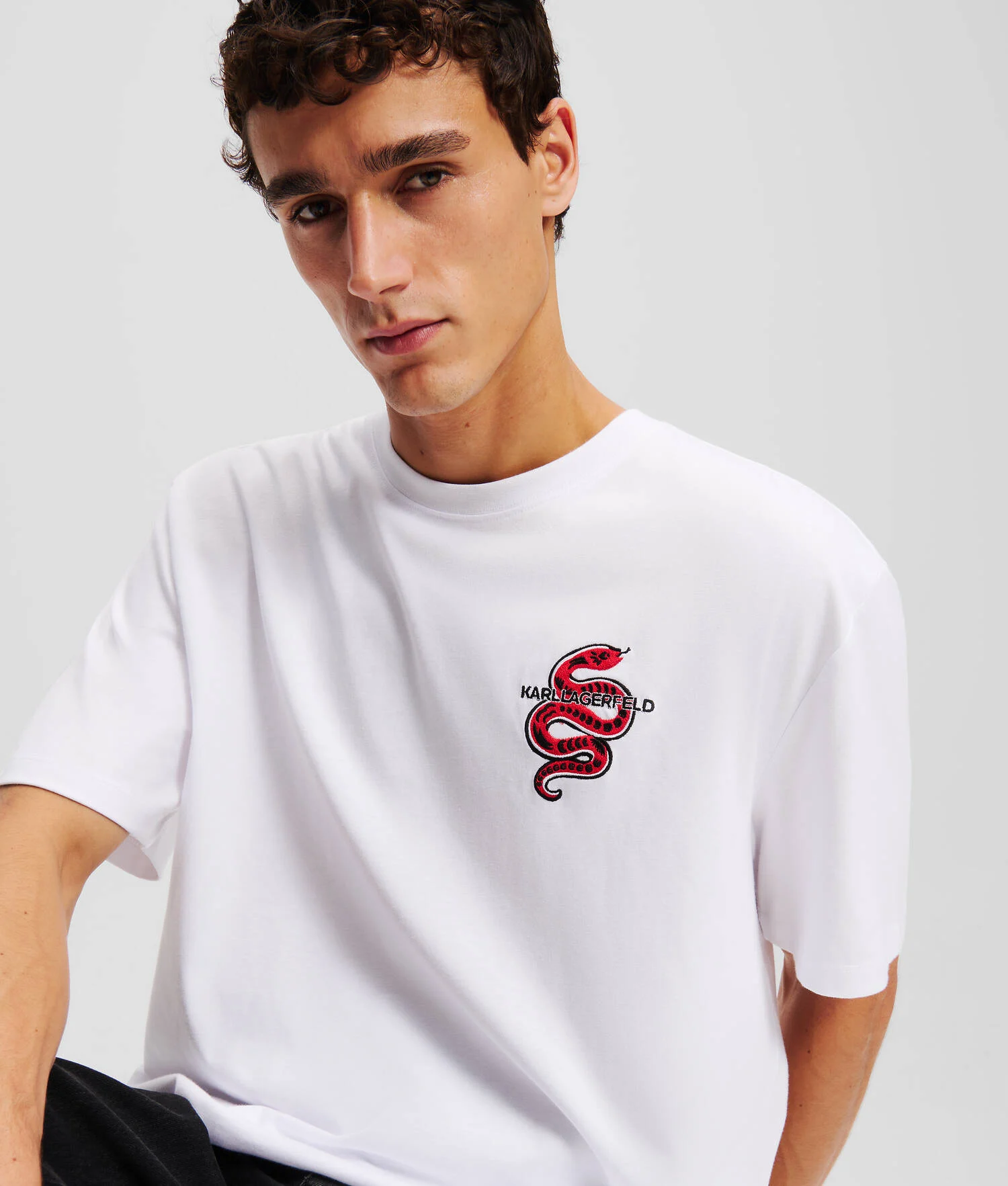 T-SHIRT NOUVEL AN LUNAIRE - Blanc