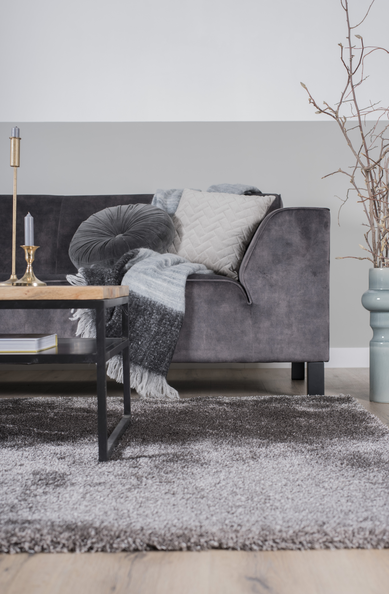 Karpet Lago Grey 22 - 160 x 230 cm