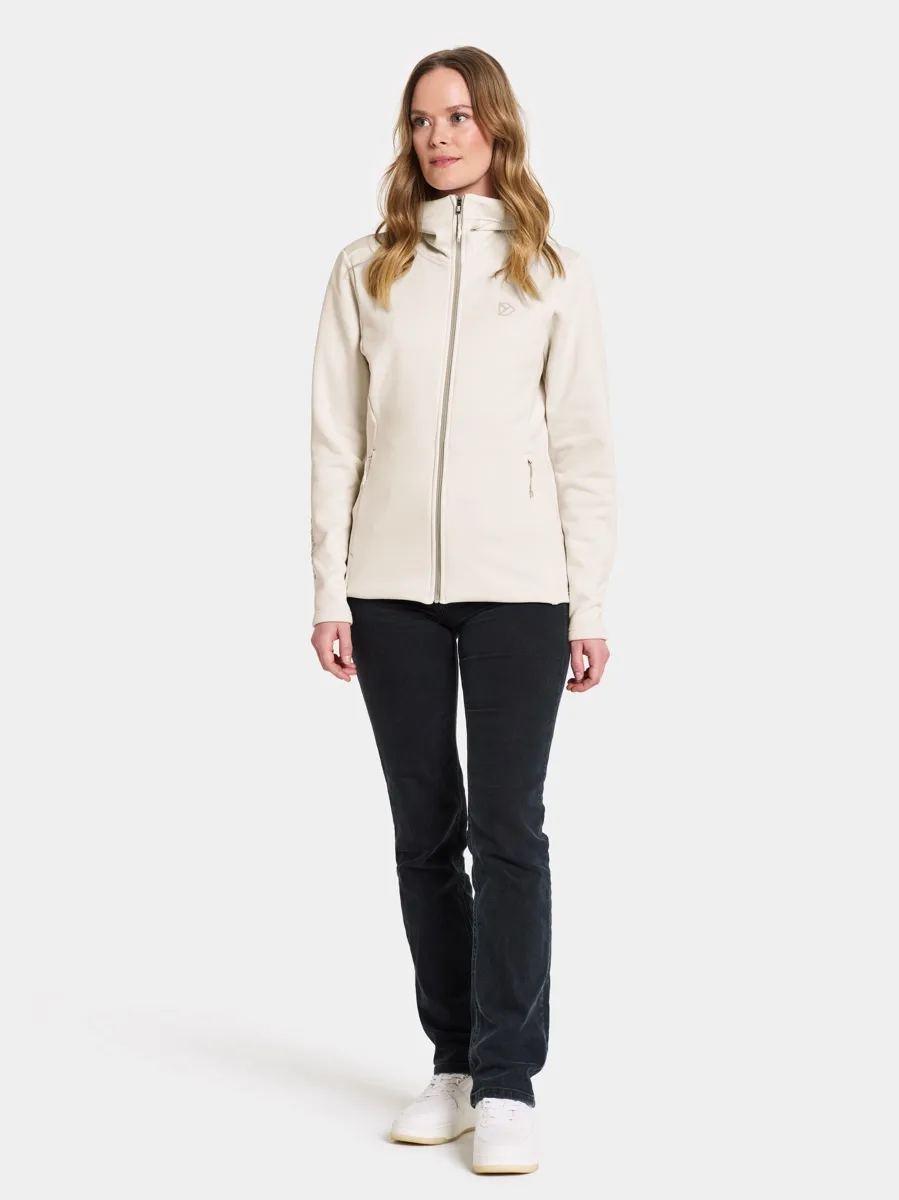 Didriksons Women's Anneli Full Zip 2 Shell White