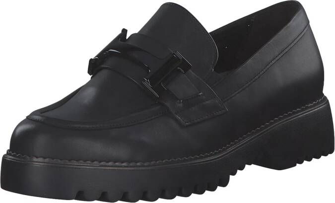 GABOR Loafers Dames 452 Maat: 37 5 Materiaal: Leer Kleur: Zwart