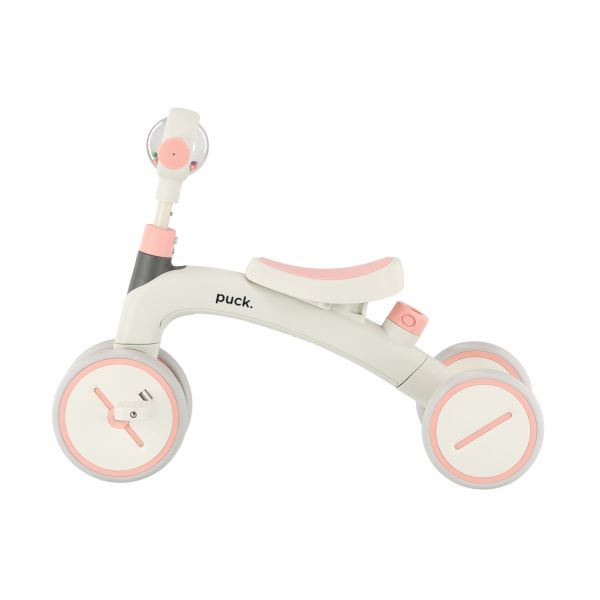 Puck 3-In-1 Driewieler - Wit/Bruin