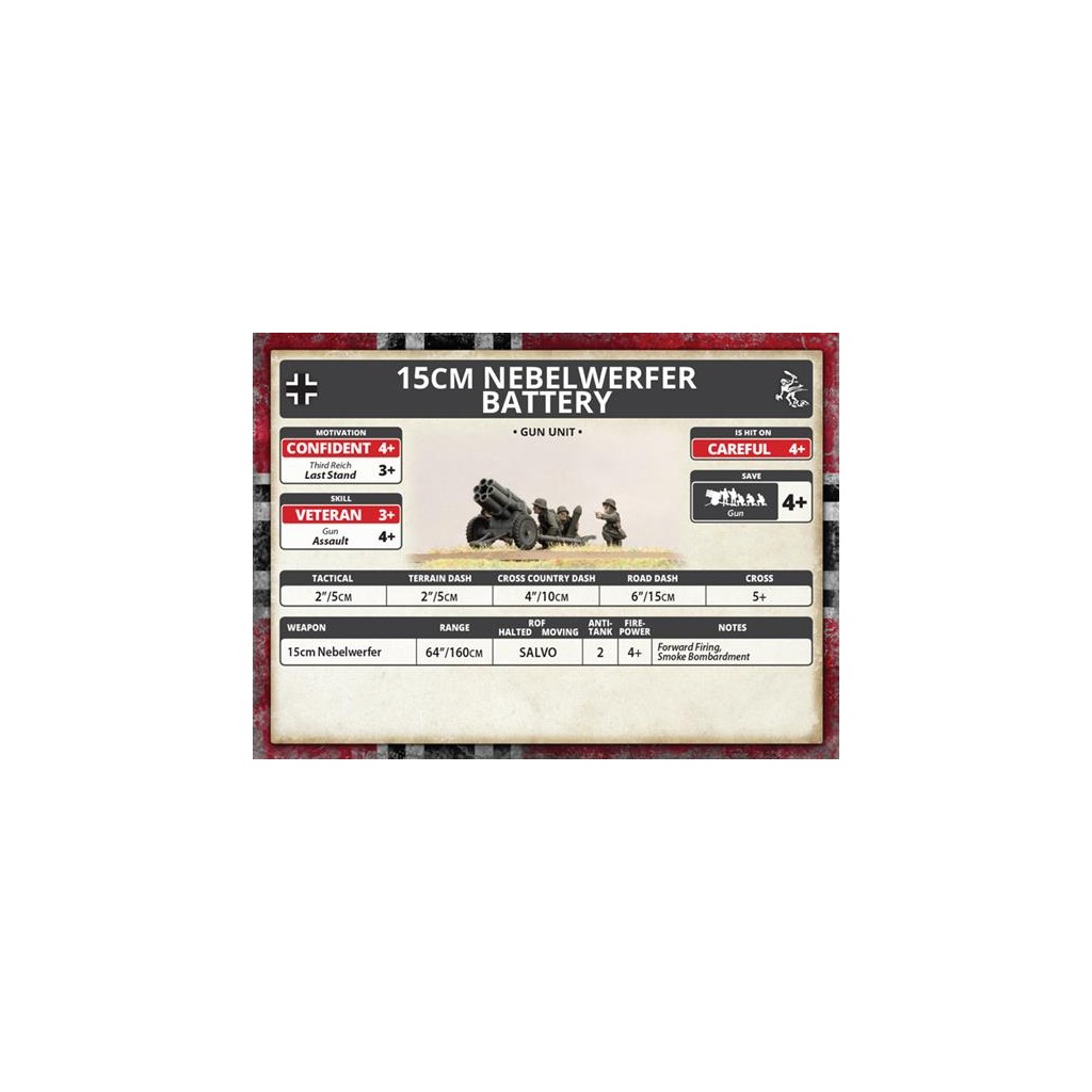 Flames of War - 15cm Nebelwerfer Battery