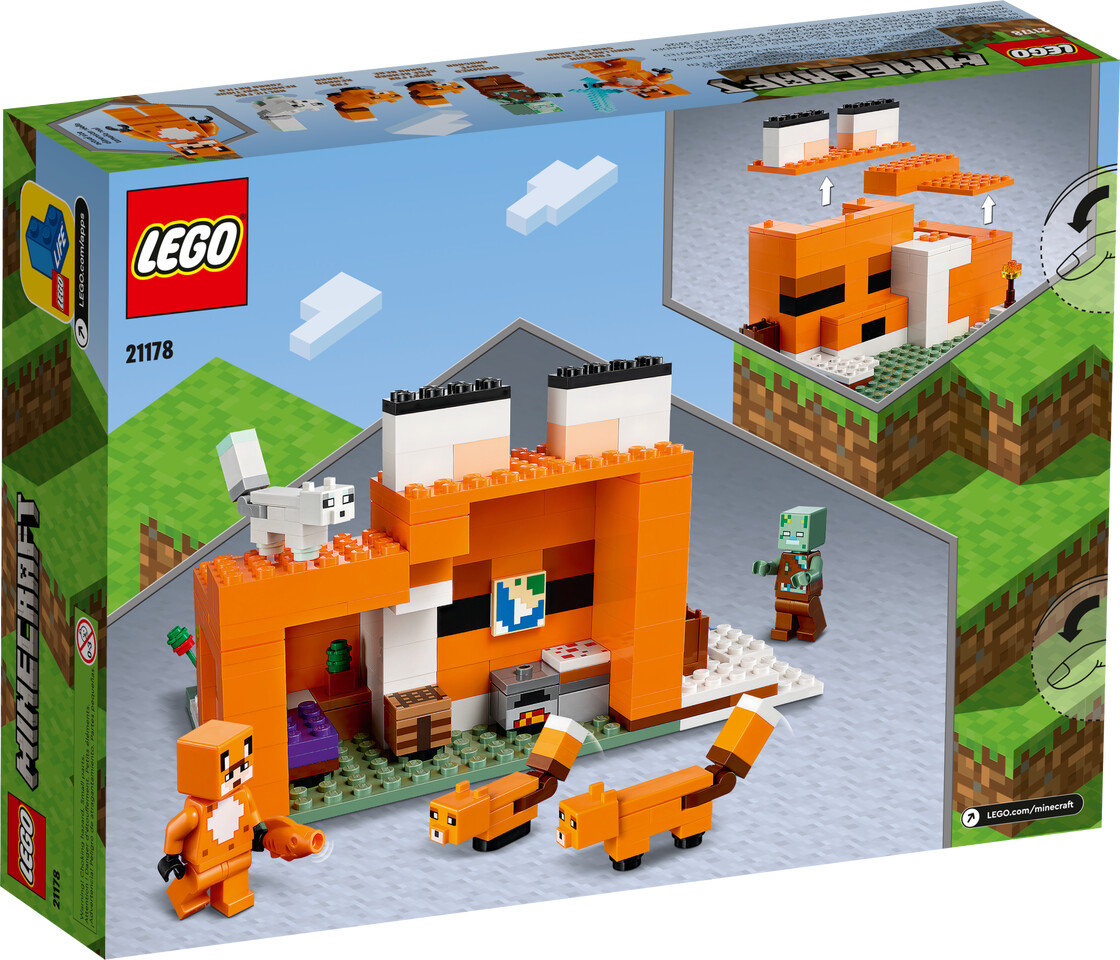 Lego Minecraft - Rævehytten - 21178