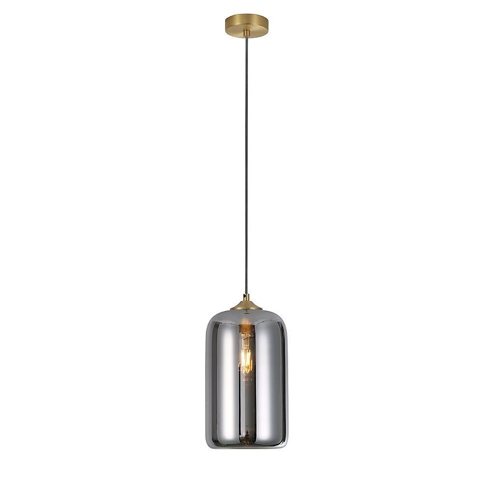 ARTDELIGHT CAROLA Aufhängung - Goldfarbig, Schwarz / H: 150.0 cm x D: 10.0 cm