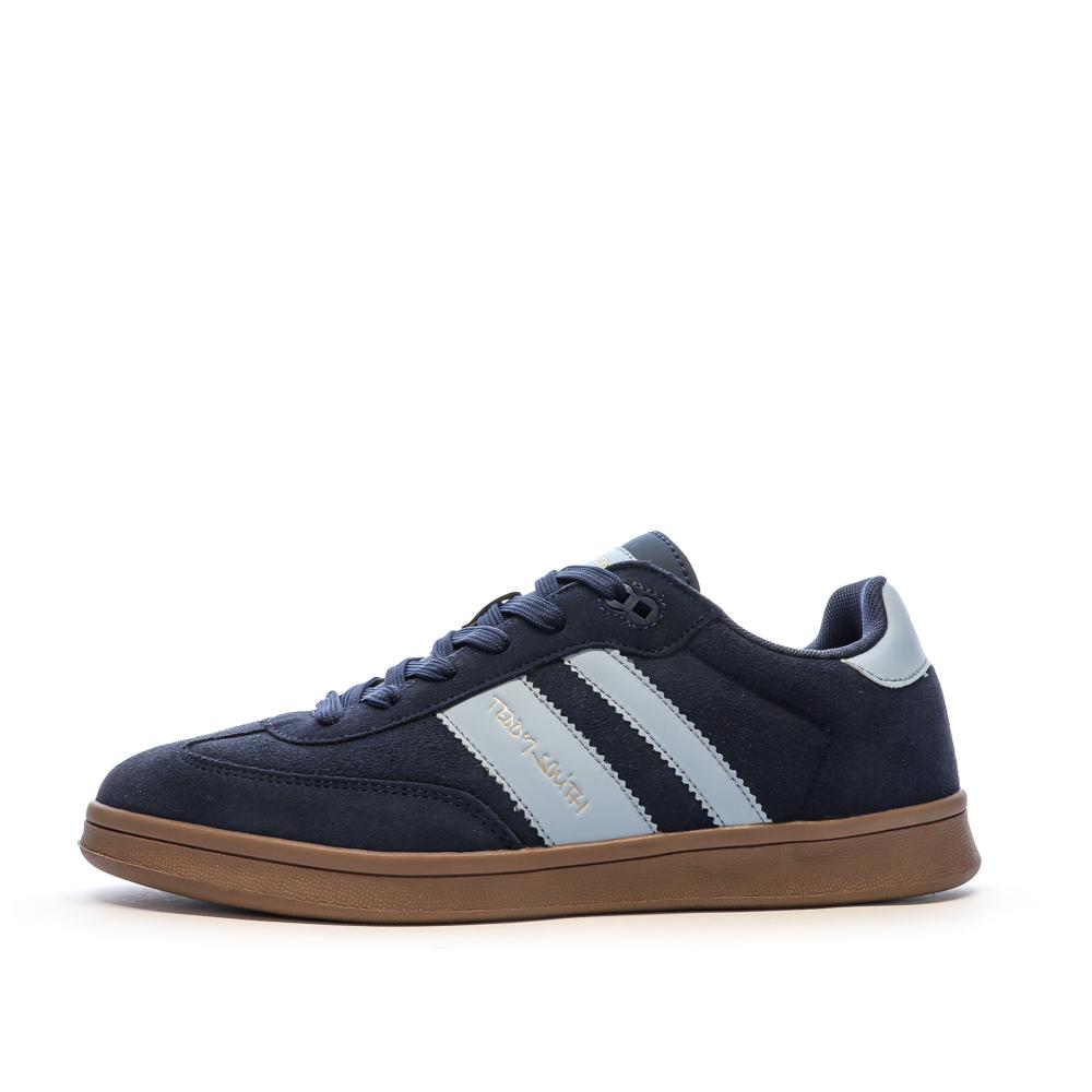 Teddy Smith Baskets Marine Homme Teddy Smith White Suede