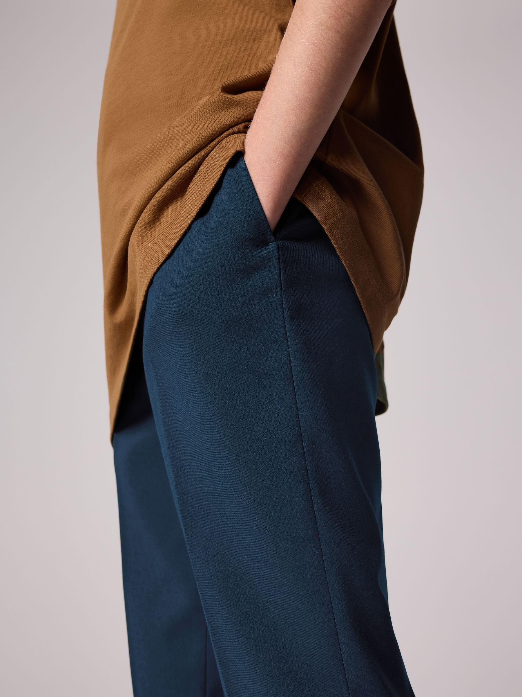 smALLSAINTS Boys Slim Fit Moad Suit Trousers