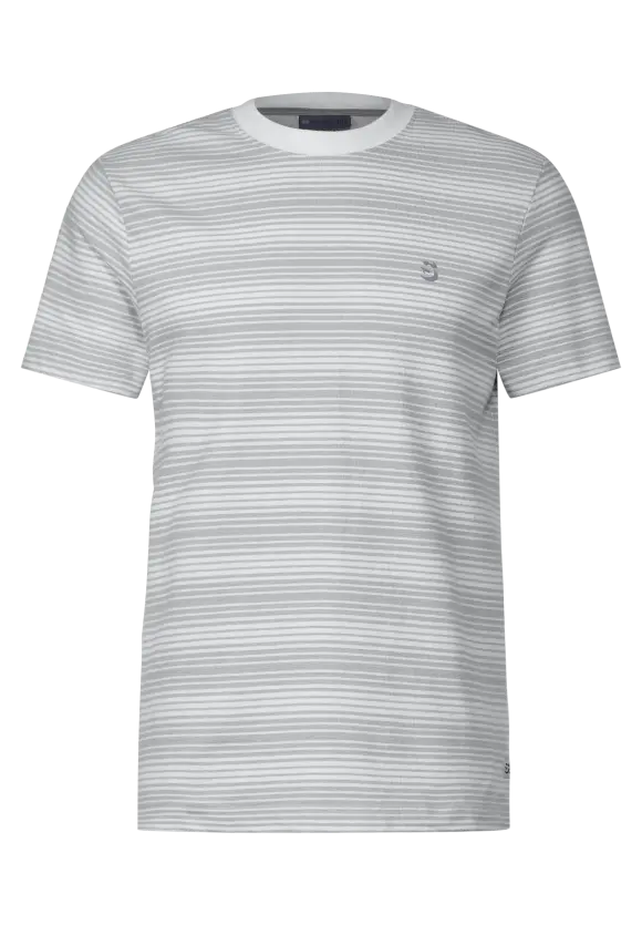 Shirt mit Streifen Optik - broken white
