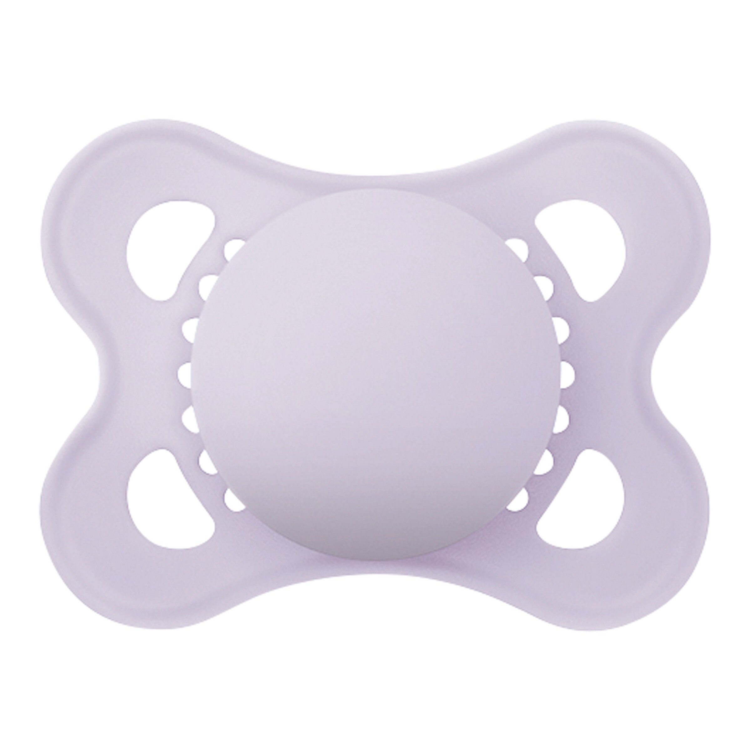 MAM 2er-Pack Schnuller Original Silikon, 0-6M pink / lila