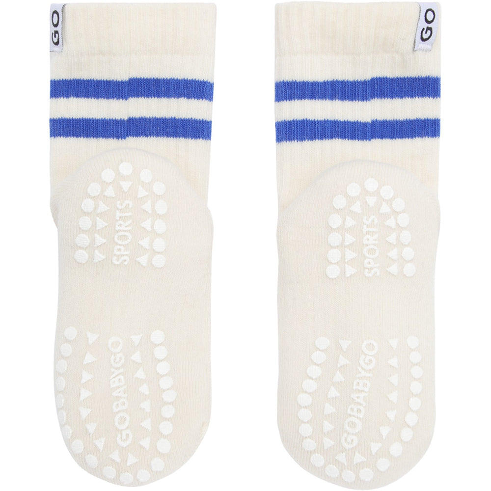 Køb Gobabygo Blue Non-Slip Sport Strømper
