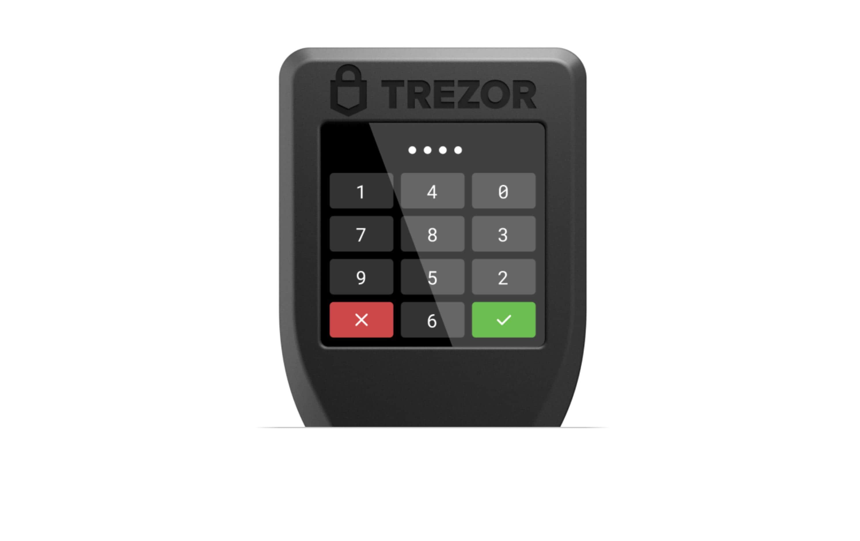 Trezor Model T<br>Das Original von Satoshilabs