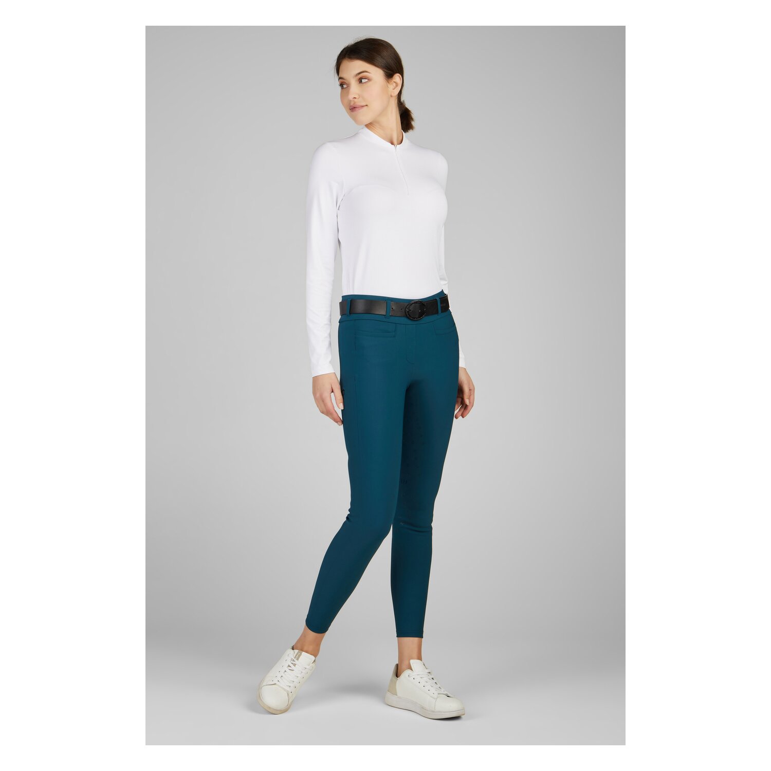 PIKEUR Athleisure Reithose Seamless-Tight Linnett - deep ocean