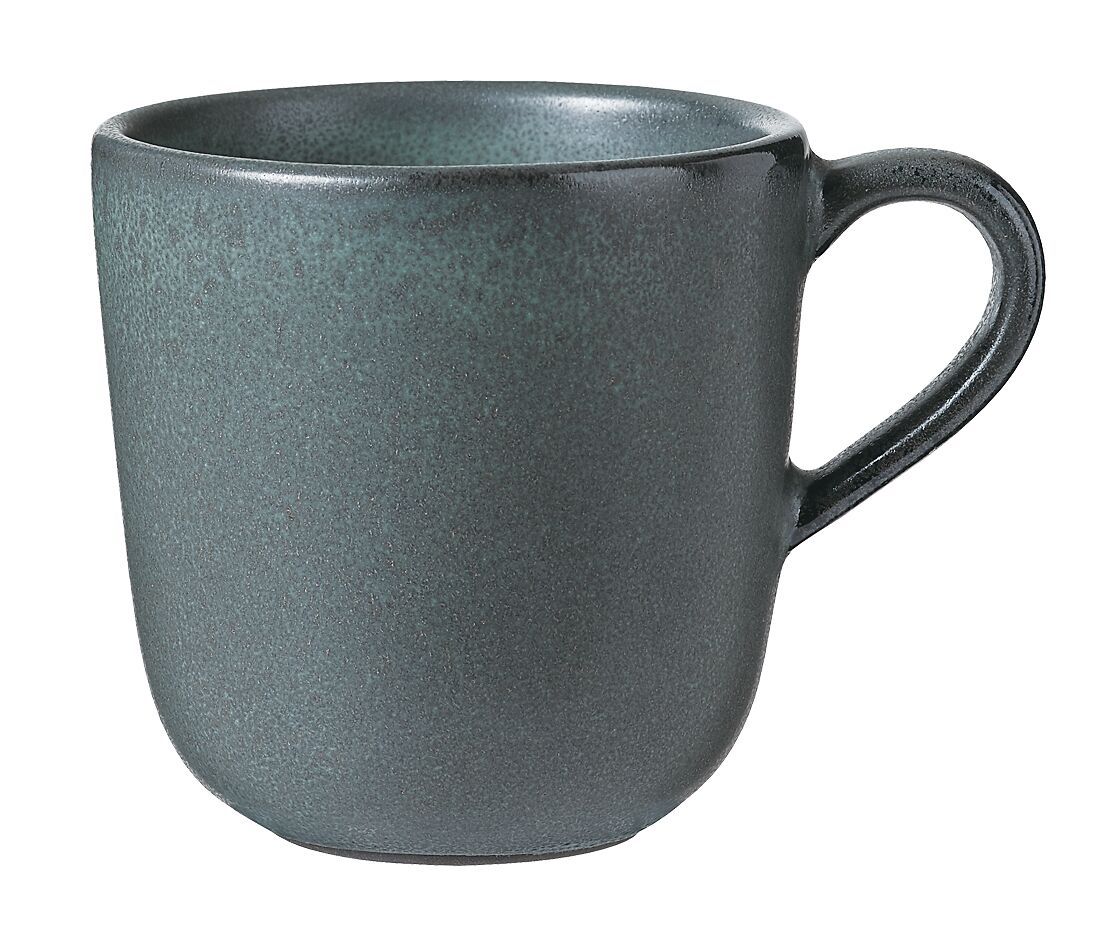 RAW NORTHERN GREEN Kaffeetasse - Dunkelgruen / B: 10.8 cm x T: 8.0 cm x H: 8.0 cm