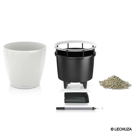 Pot Classico Premium en polypropylène, blanc Ø 21 cm