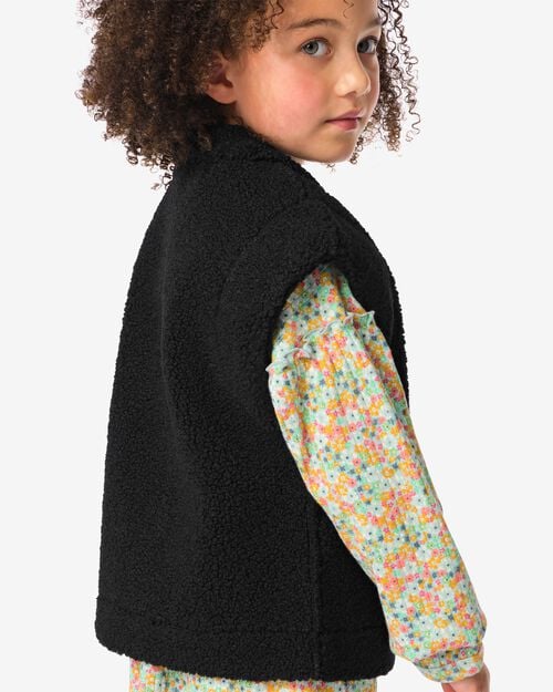 veste enfant teddy noir