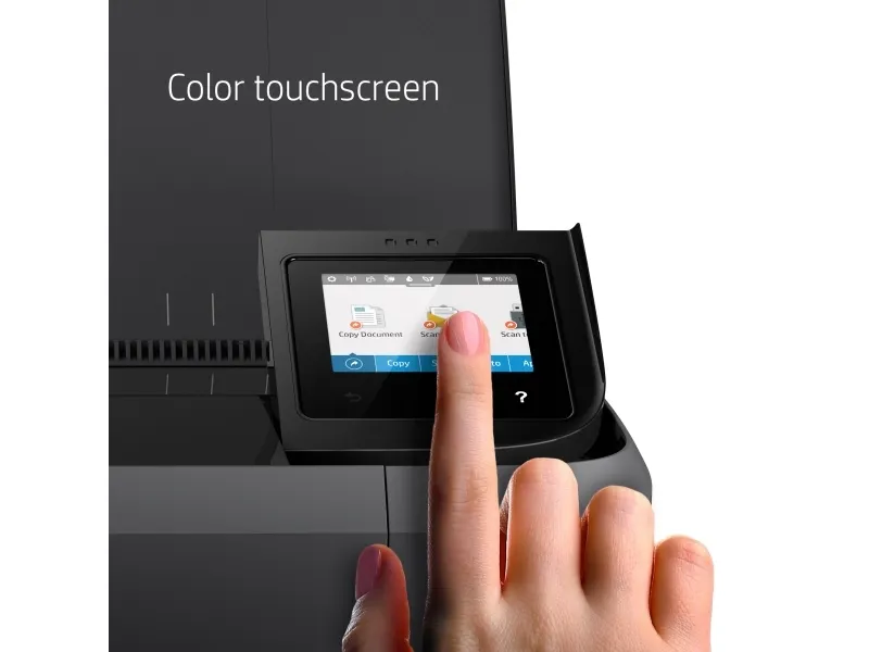 HP Officejet 250 Mobile All-in-One - Multifunktionsprinter - farve - blækprinter - Legal (216 x 356 mm) (original) - A4/Legal (medie) - op til 8 spm (kopiering) - op til 10 spm (udskriver) - 50 ark - USB 2.0, USB vært, Wi-Fi
