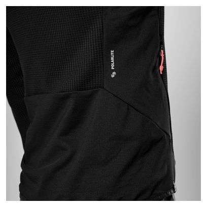 Polaire Homme Salewa Puez Waffle Hybrid Noir