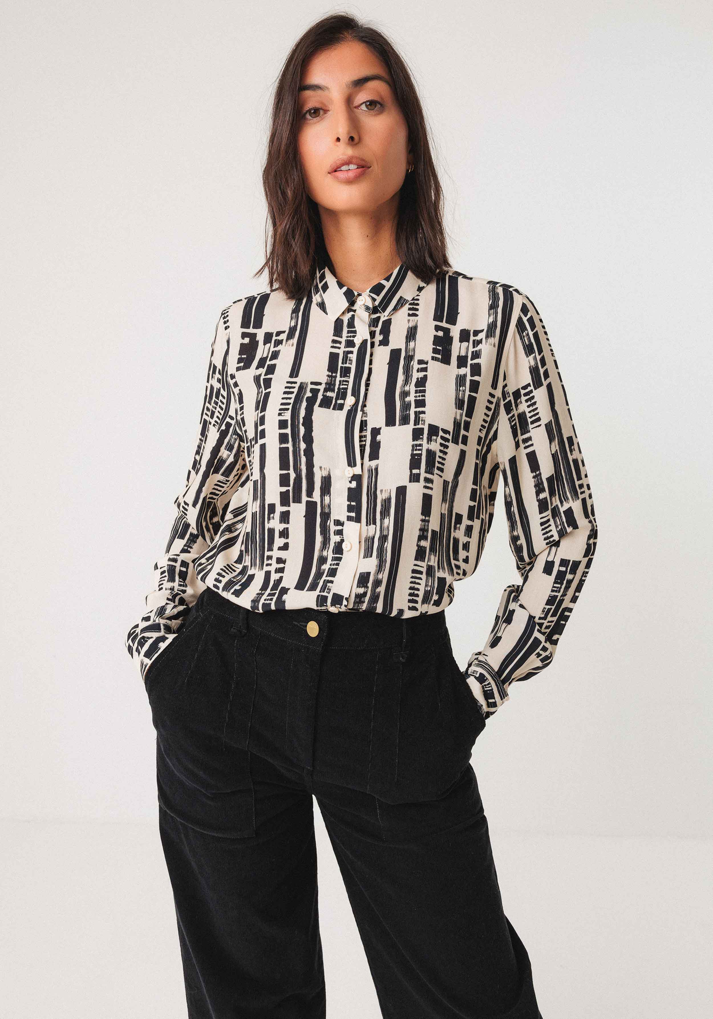 SKFK Bluse Asune Small Brush