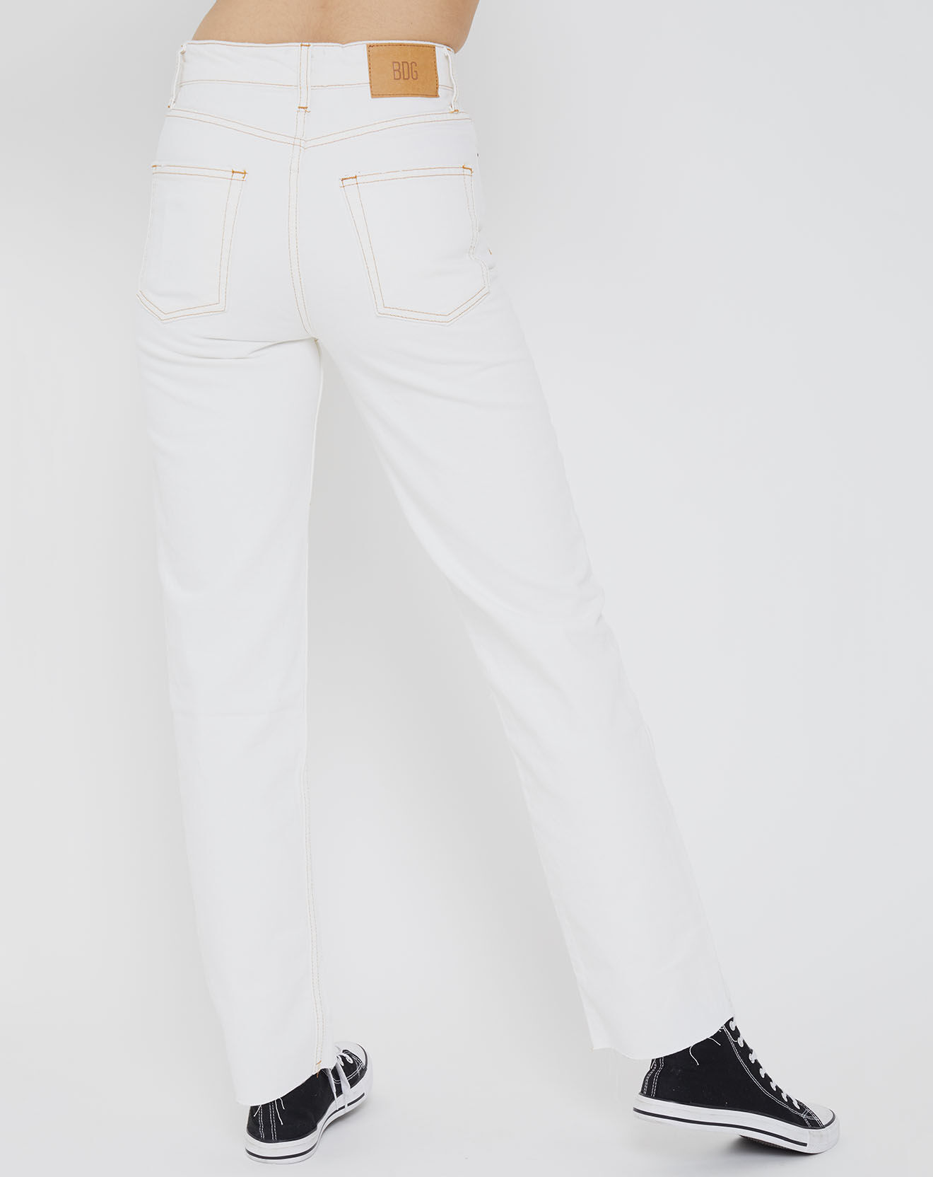 BDG by Urban Outfitters Jean Droit 100% Coton Bio pax blanc