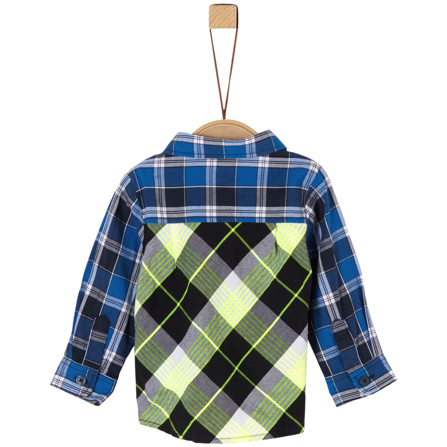 s.Oliver Hemd blue check
