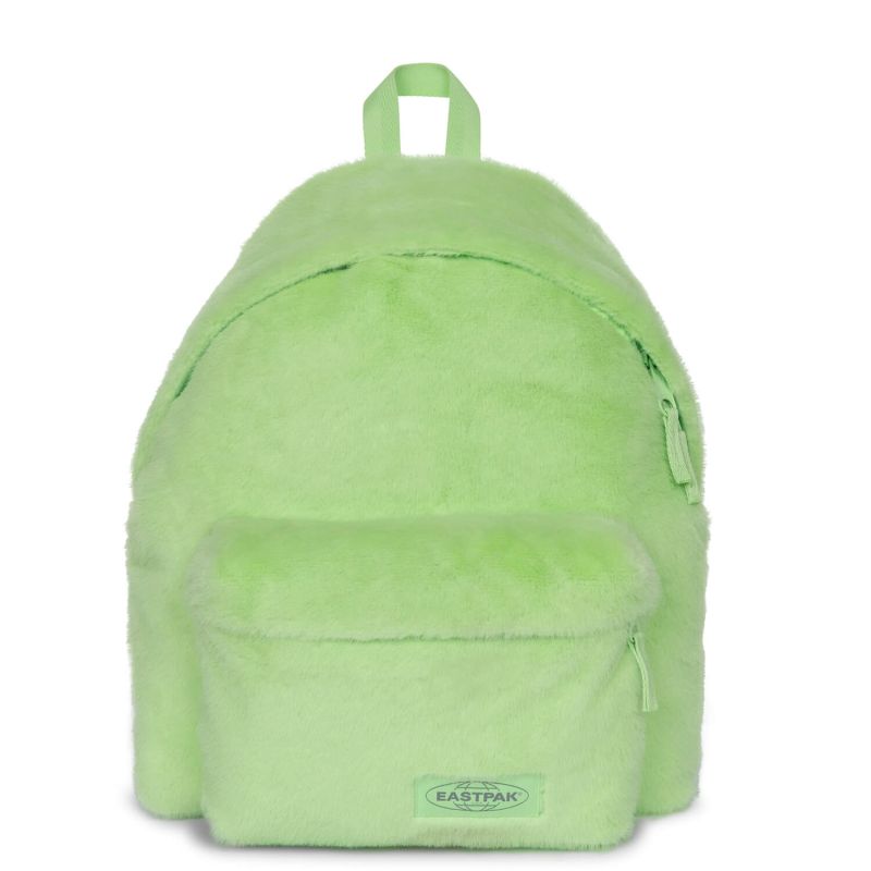 Sac à dos Padded Pak'r 40 cm effet fourrure Fuzzy Green