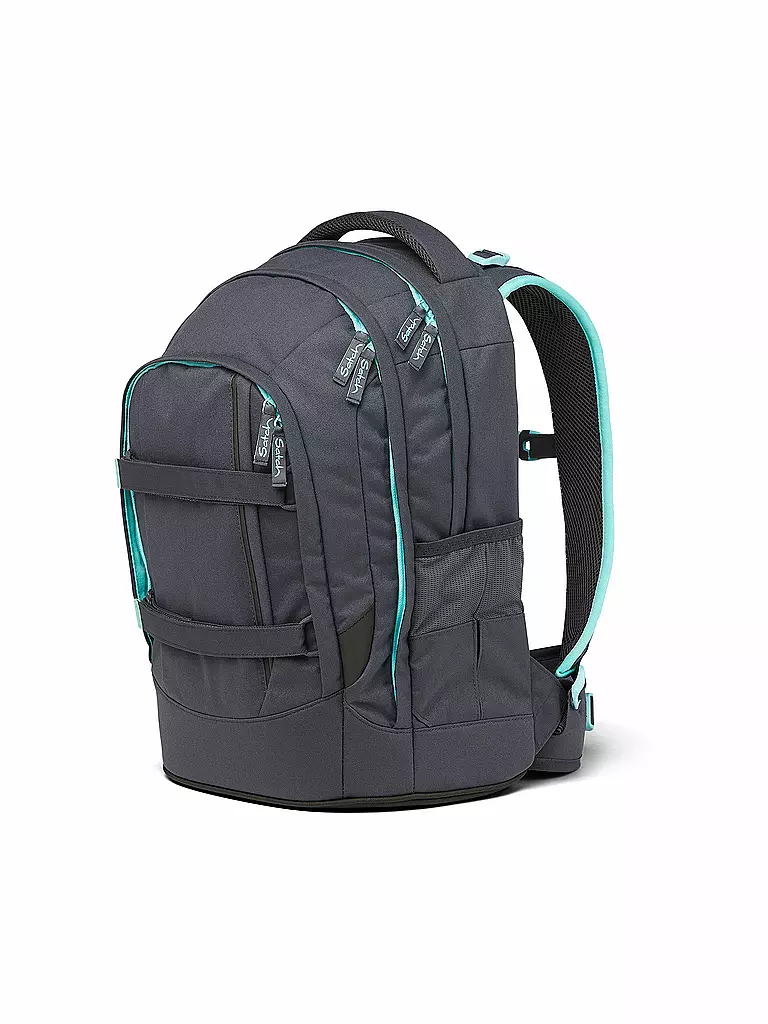 SATCH Schulrucksack Pack - Mint Phantom grau