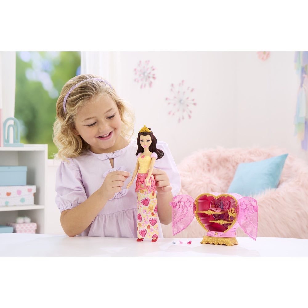 Køb Disney Princess Mode-dukke Afslør Belle