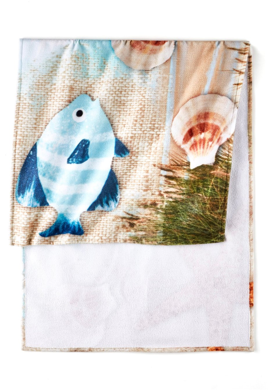 Drap de plage imprimé marin
