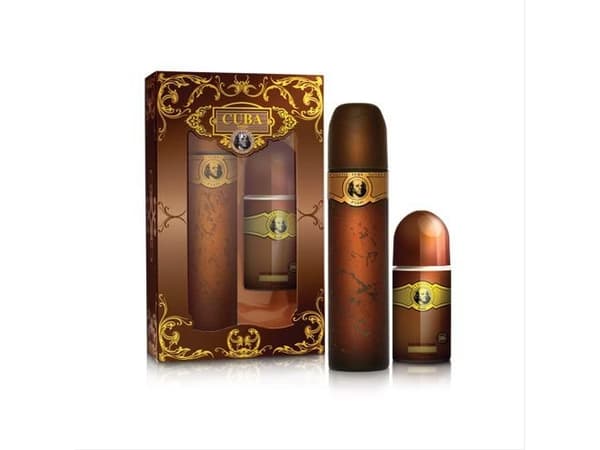 Bundle Cuba Gold EDT 100ml + Deodorant roll-on 50ml