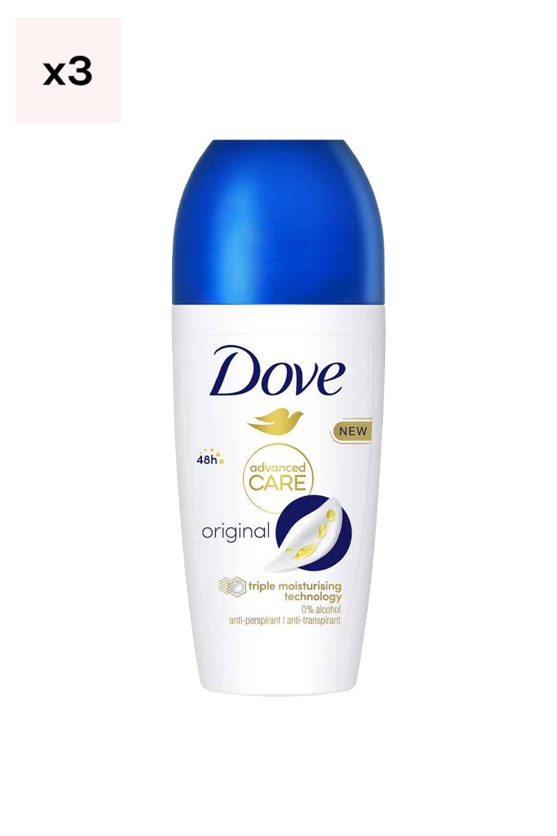 Déodorants bille 48h - Advanced care Original -3 x 50 ml