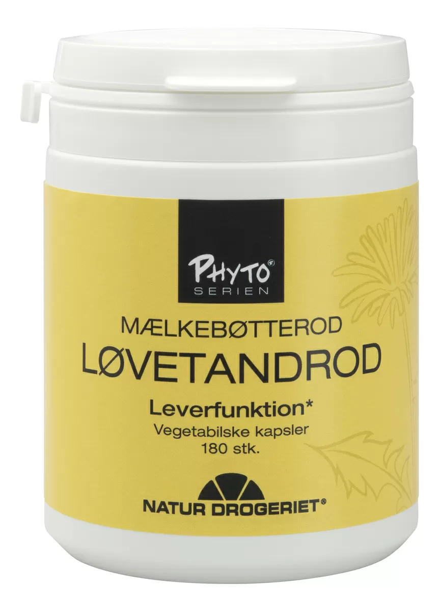 Natur-Drogeriet Løvetandrod - 180 kaps.