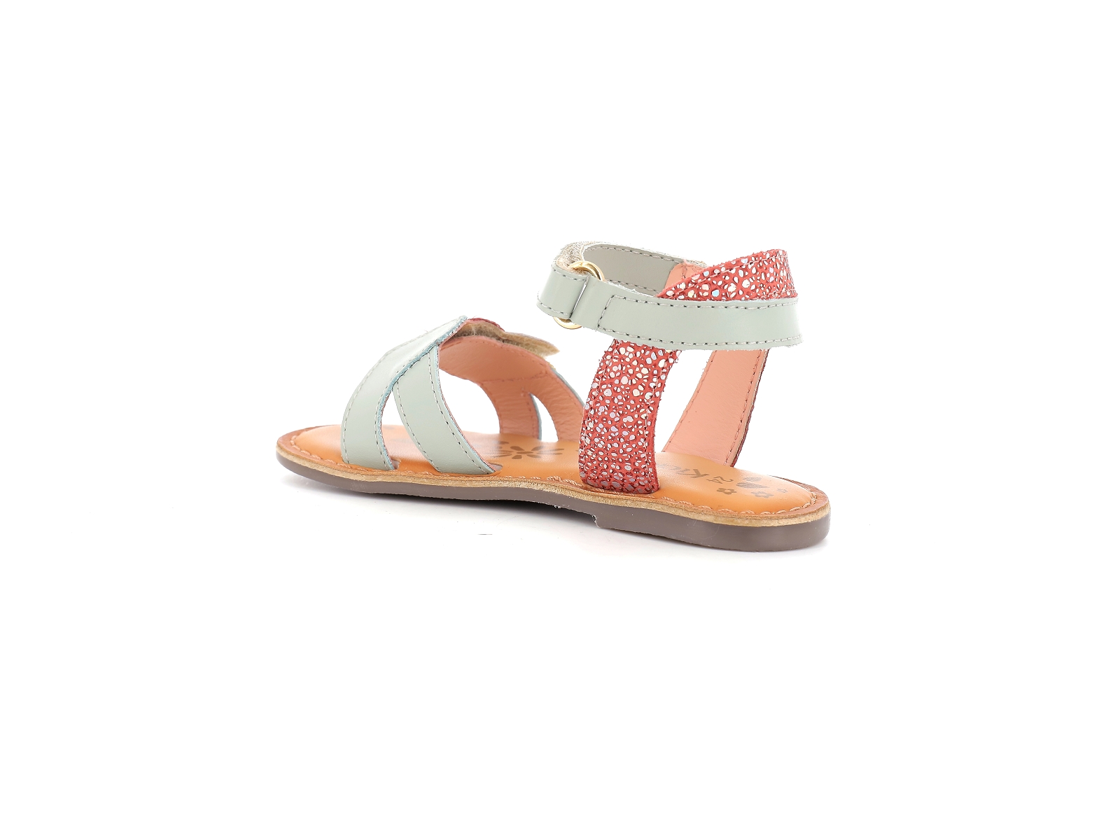 Kickers-DISDANA Cuir Multicolore