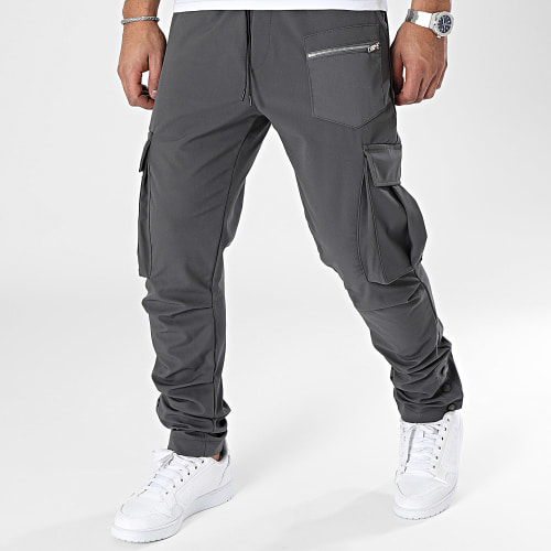 Pantalon Cargo Gris