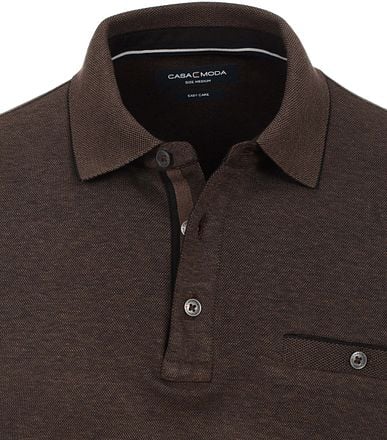 Casa Moda Polo LS Bruin 403478000-679 kopen