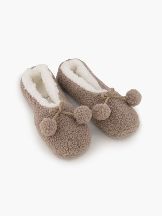 Cosy Nature Socken Braun