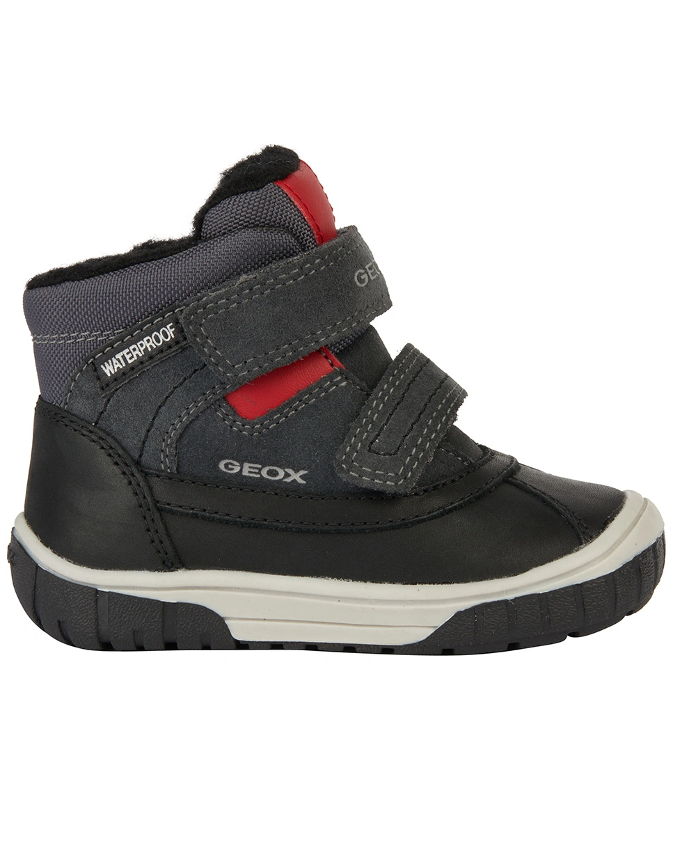 Klett-Boots OMAR gefüttert in dark grey/red