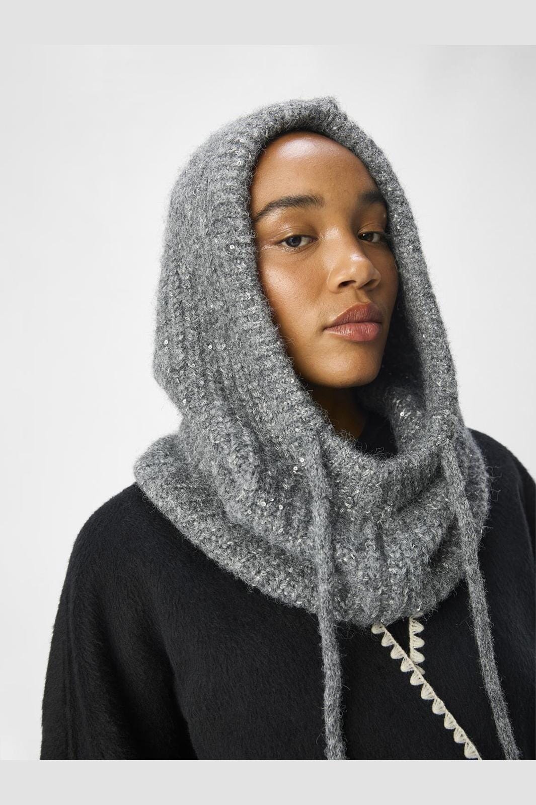 Object Objmilu Sequins Knit Balaclava 135