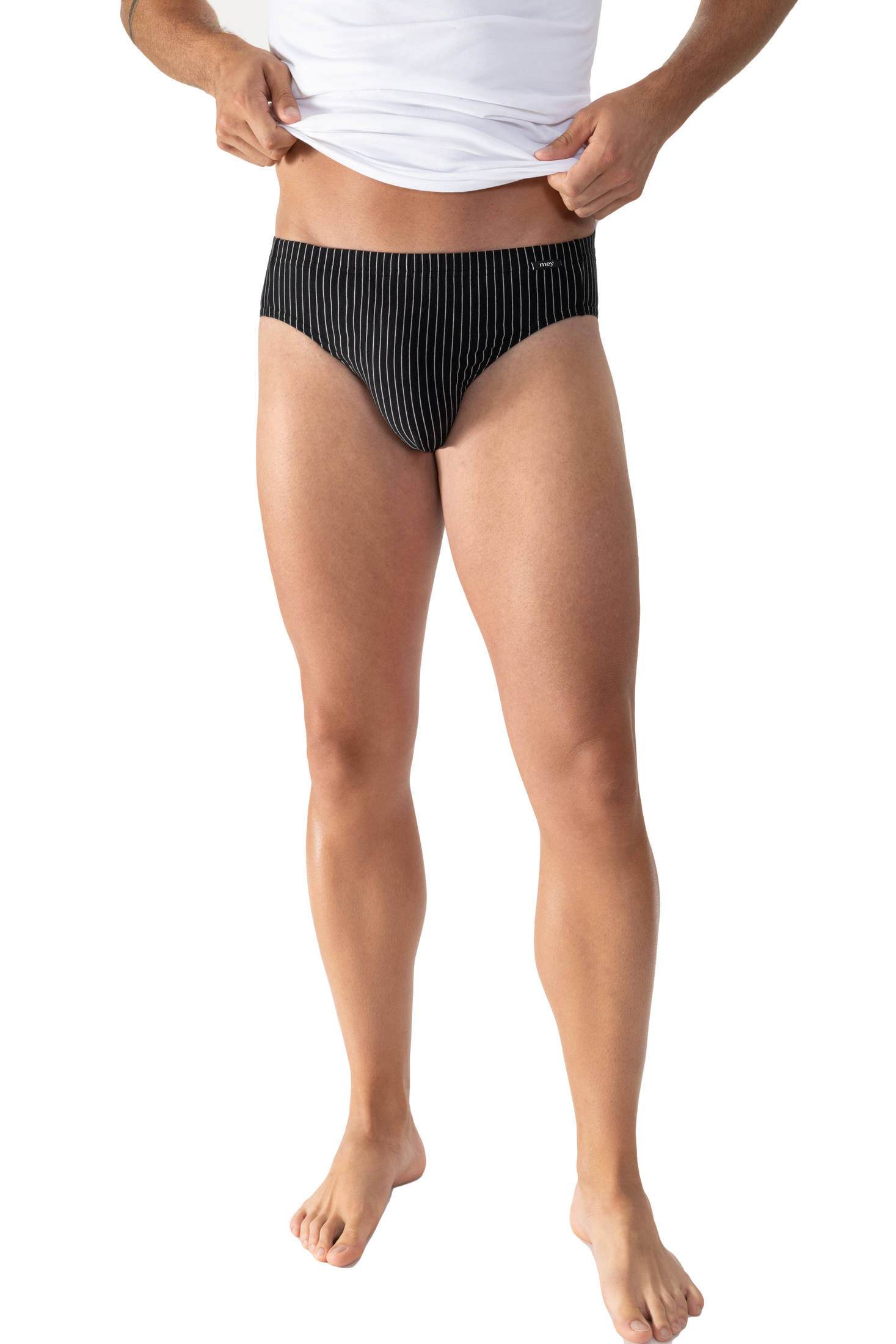 mey| Herren Jazz Pants Serie BC Stripes